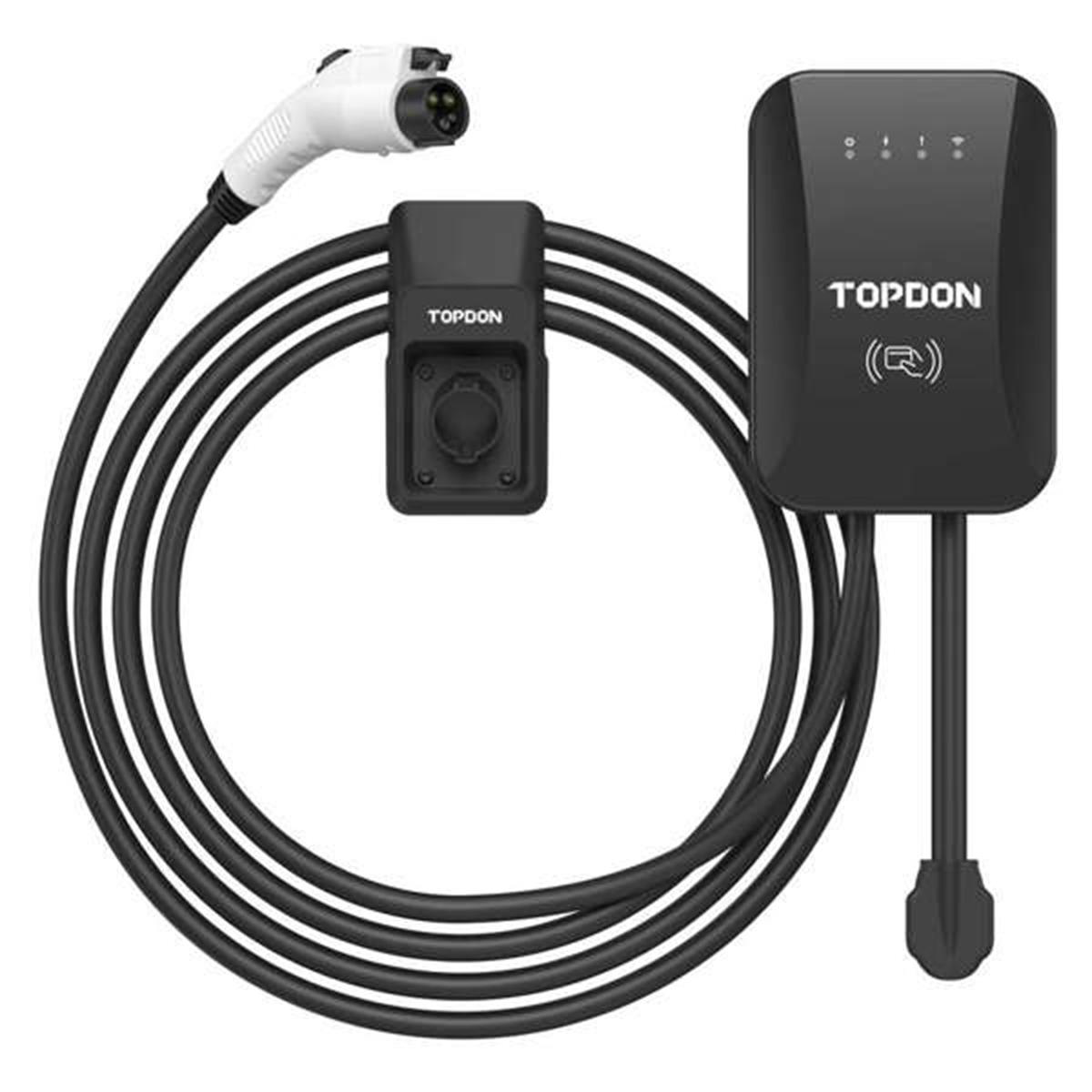 PulseQ AC Home EV Charger 16FT - 40A Level 2 EV Charger w/16FT C