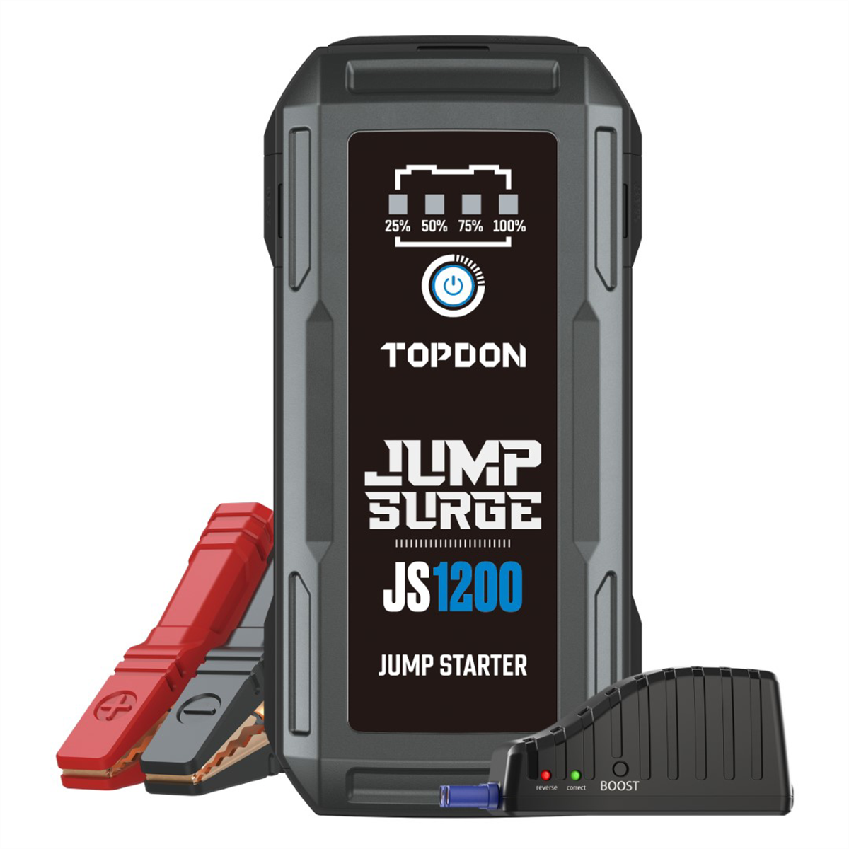 JumpSurge1200 - 1200 Peak Amp Battery Jumpstarter, Power Bank, &