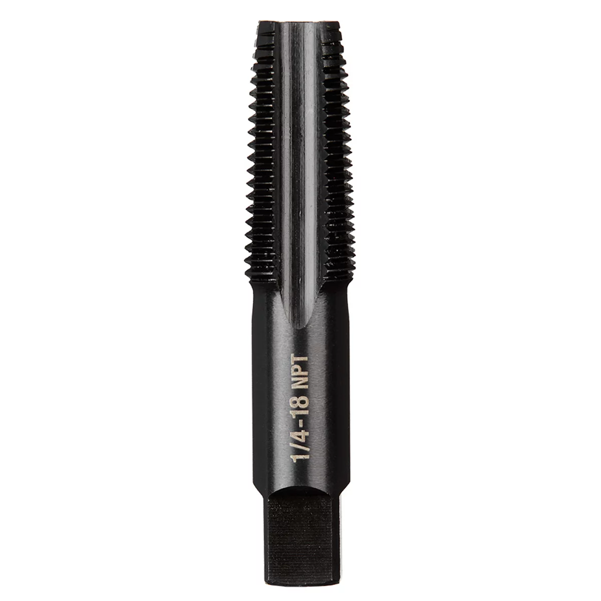 1/4"-18 NPT Straight Flute Taper Tap