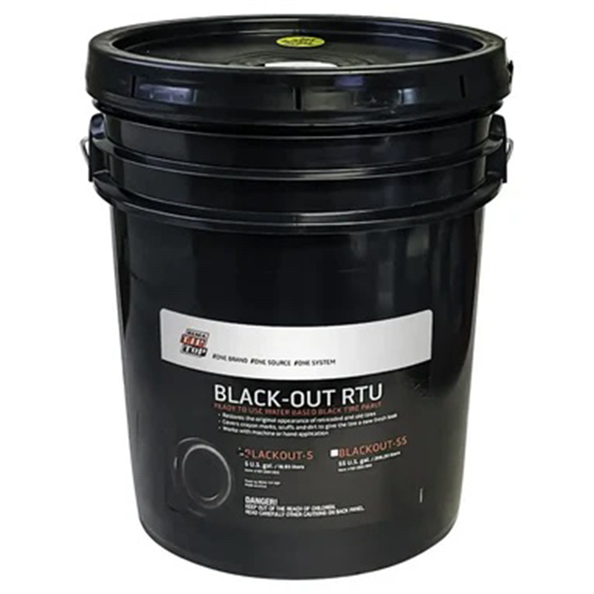 5gal BLACKOUT TIRE PAINT