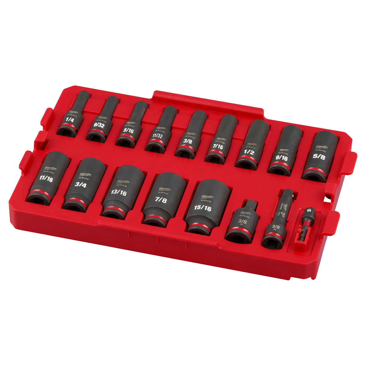 SHOCKWAVE Impact Duty™ Socket 3/8” Dr 17PC SAE TRAY