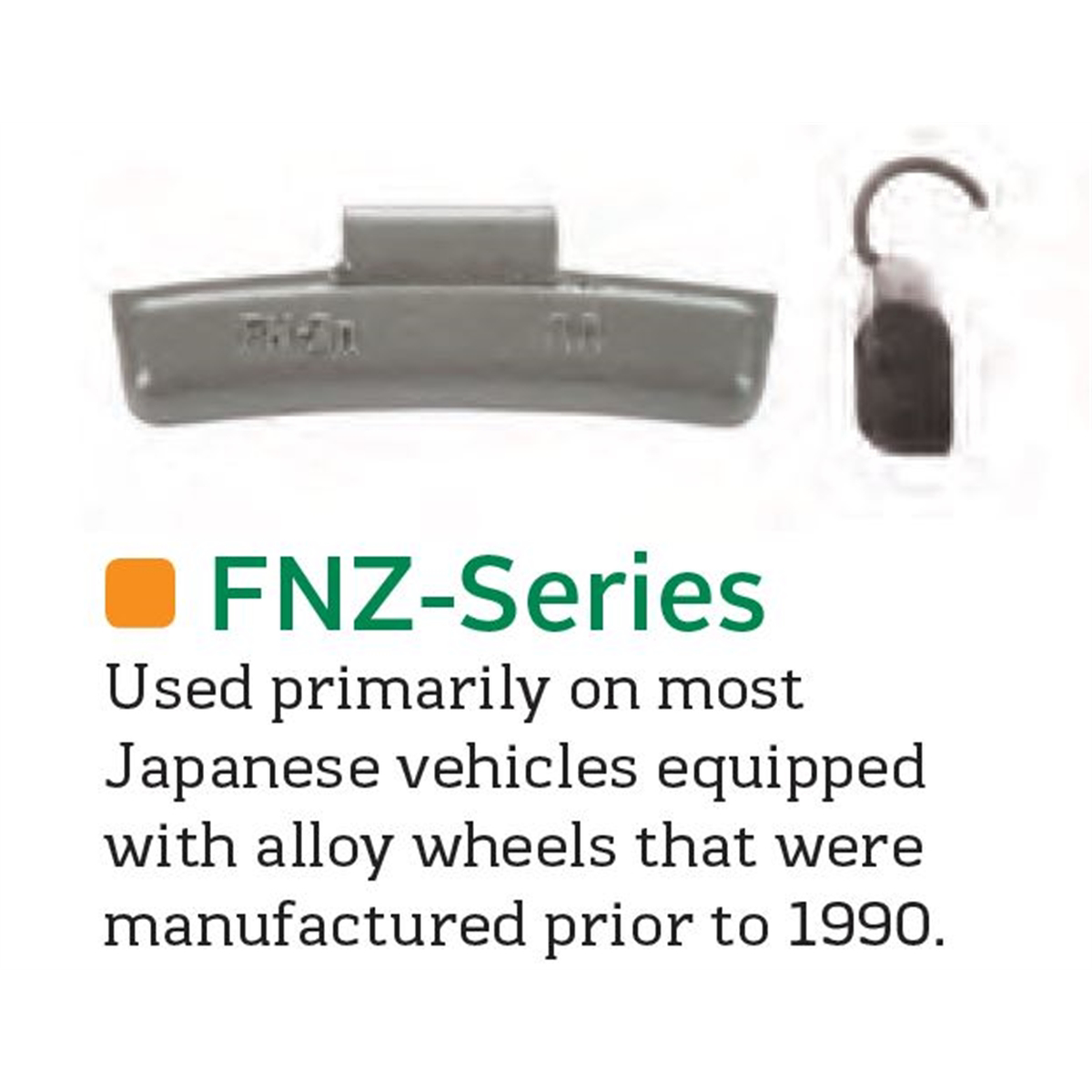 60g FN-Series Zinc (Box of 25)