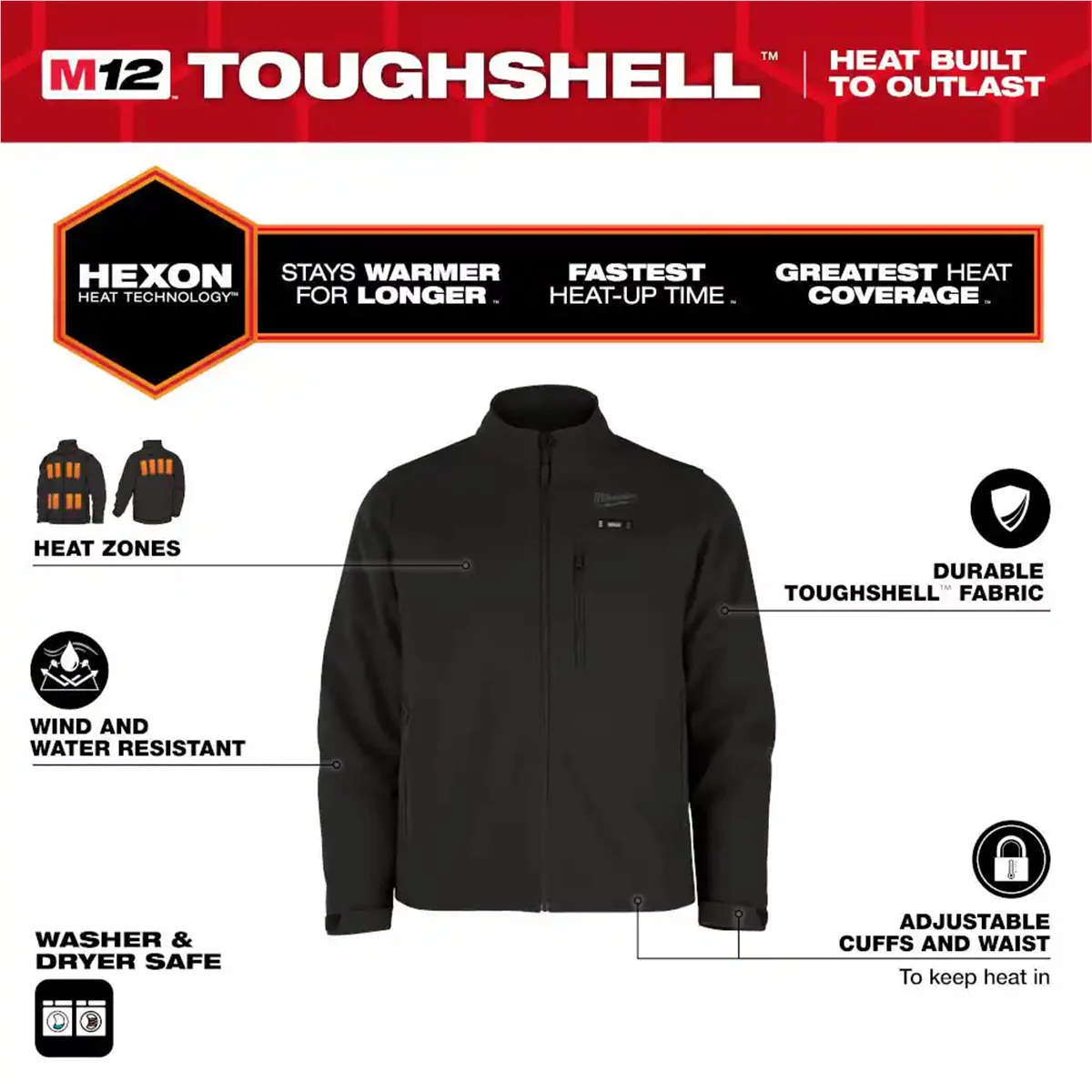 (image for) M12™ Heated TOUGHSHELL™ Jacket