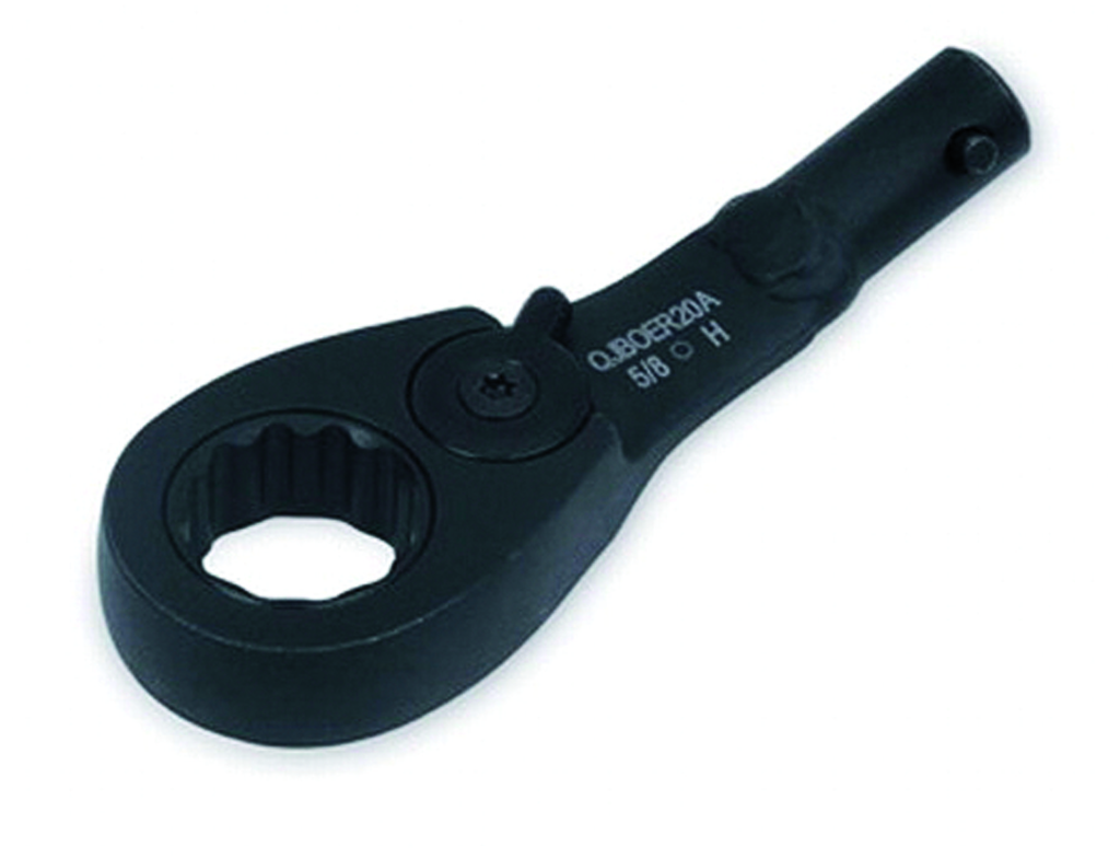 5/8" Square Drive Ratchet Wrench Head, J-Shank...