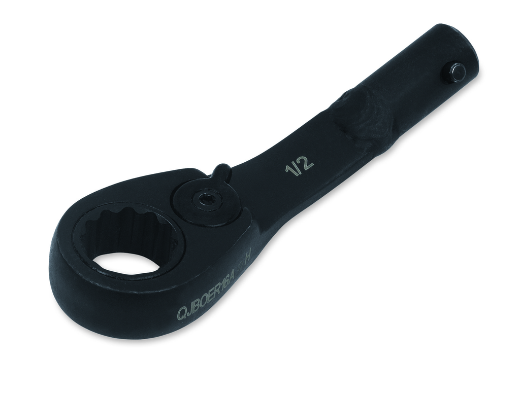1/2" Square Drive Ratchet Wrench Head, J-Shank
