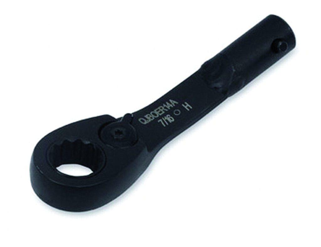 3/8" Square Drive Ratchet Wrench Head, J-Shank