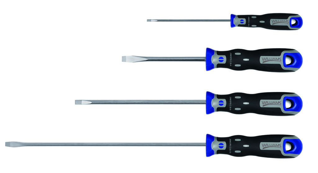 4 pc SUPERTORQUE(TM) Cabinet Tip Screwdriver Set