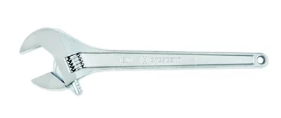 WRENCH 15" ADJUSTABLE CHROME FINISH