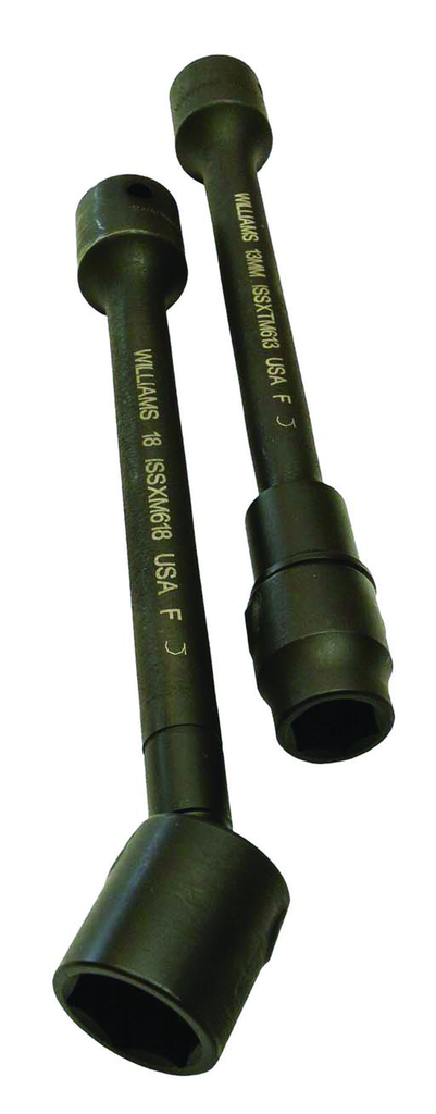 1/2 Drive, 3/4" 6-Point Universal Flextension, Black Industrial