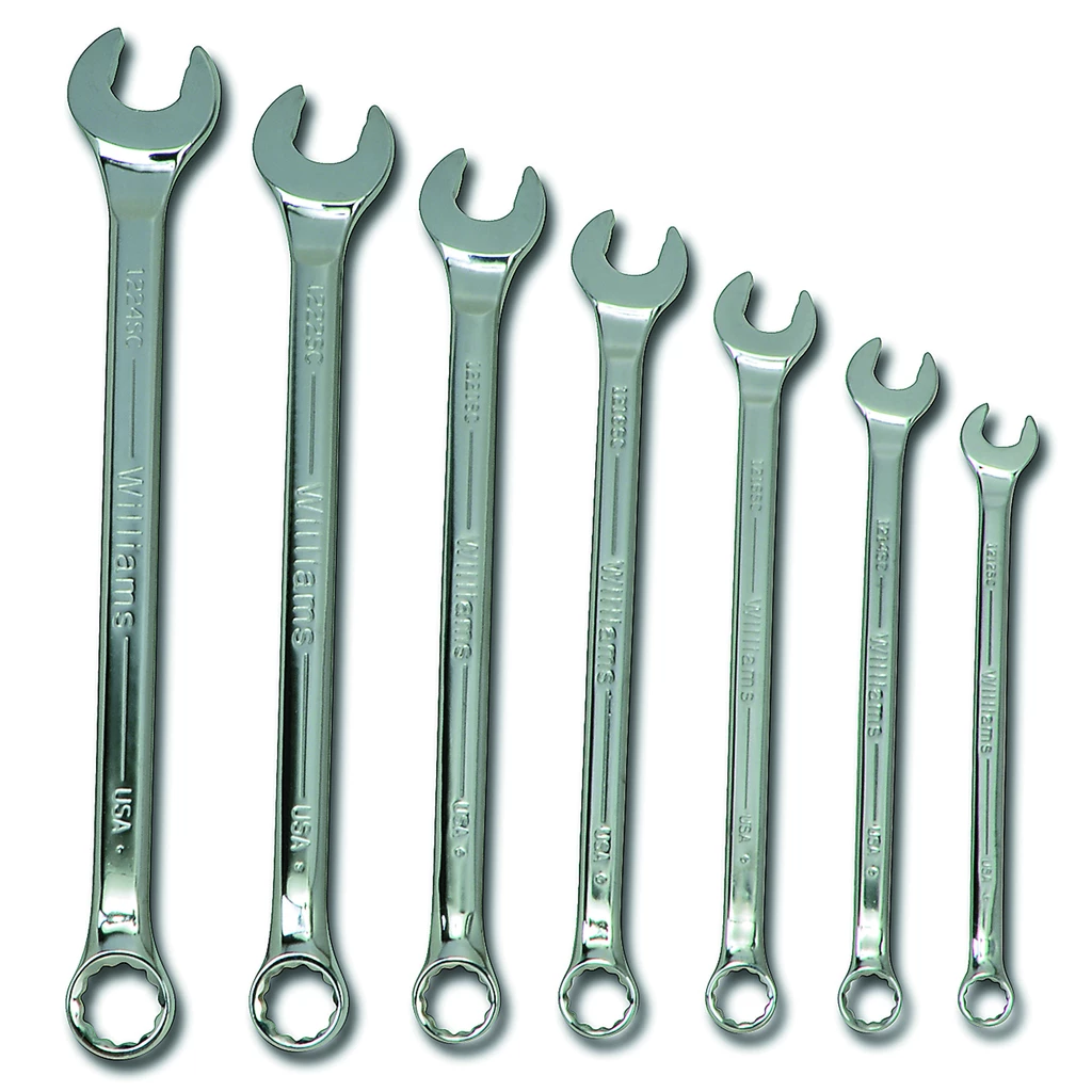 (image for) 10 Pc 12-Point Metric Standard Ratcheting Combination Wrench