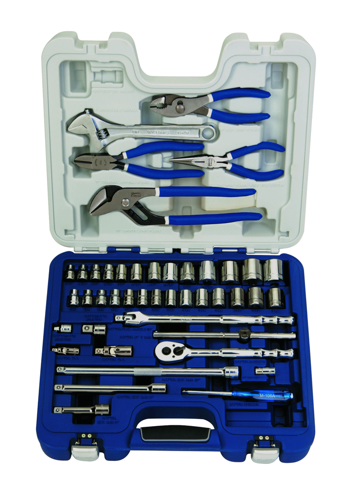 6-Point Rugged-Case-System Tool Set, SAE and Metric