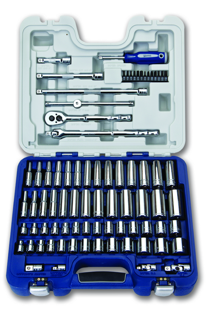 79 pc 3/8" Drive Deluxe Tool Set