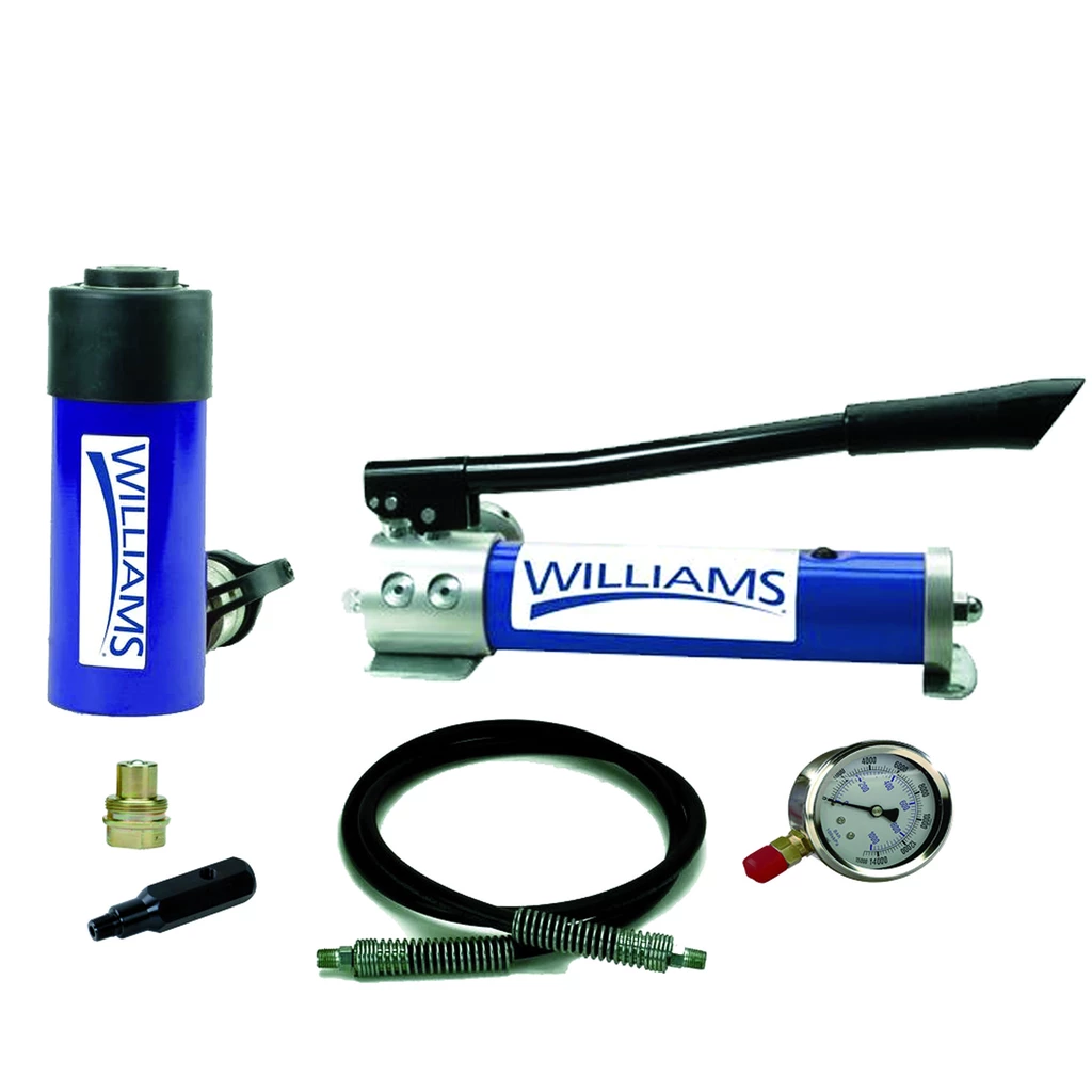 (image for) 10 Ton, 2" Stroke Single Acting Cylinder And Two-Speed H And Pum
