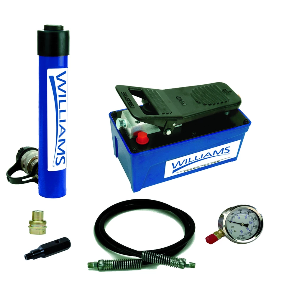 (image for) 25 Ton, 8" Stroke Single Acting Cylinder And Single Acting Air P