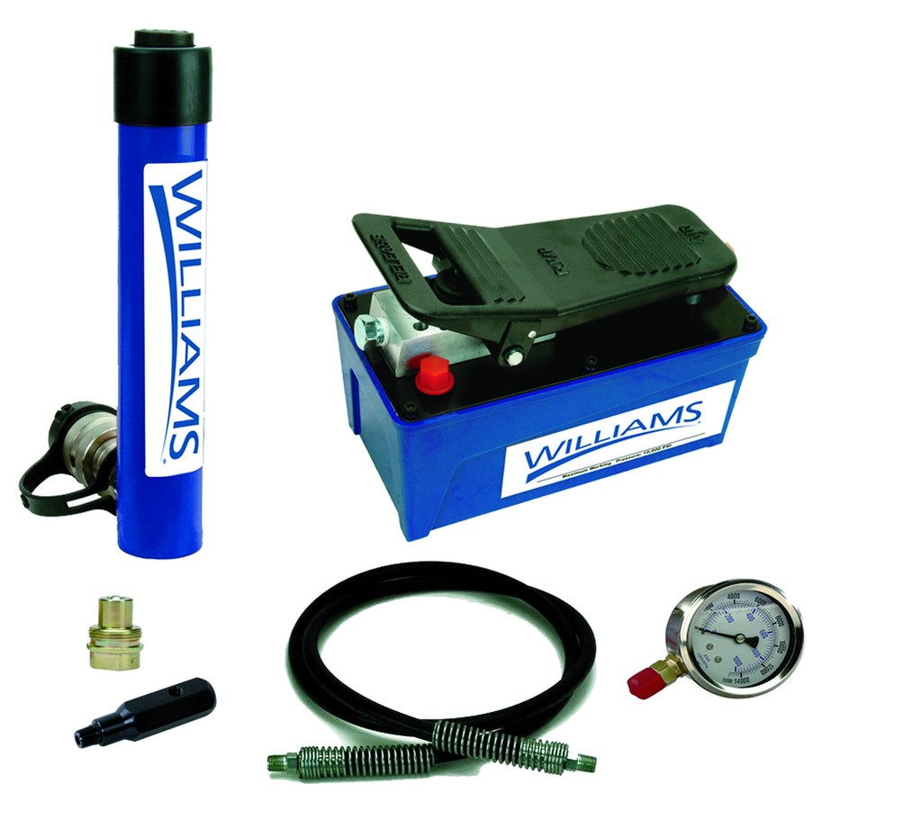 10 Ton, 6" Stroke Single Acting Cylinder And Single Acting Air P