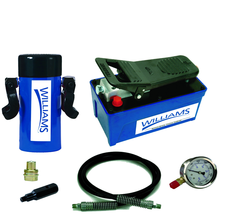 10 Ton, 06" Stroke Single Acting Cylinder And Single Acting Air