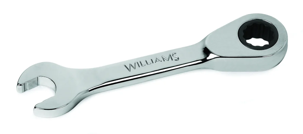(image for) 19 mm 12-Point Metric Standard Ratcheting Stubby Combination Wre