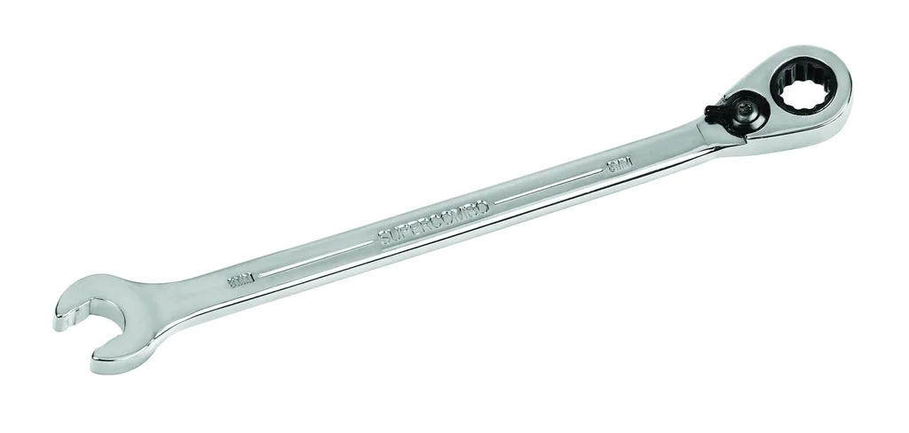 (image for) 15 mm 12-Point Metric Reversible Ratcheting Combination Wrench