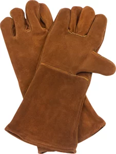Brown Leather Welding Gloves