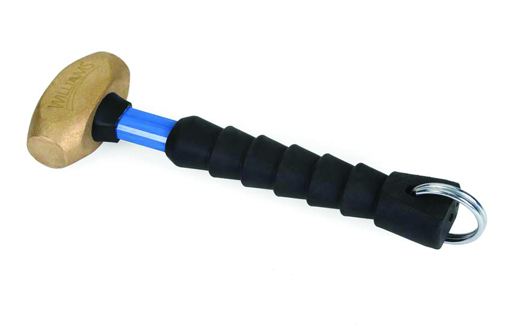 Tools@Height 1-1/2 oz Bronze Hammer with Fiberglass Handle