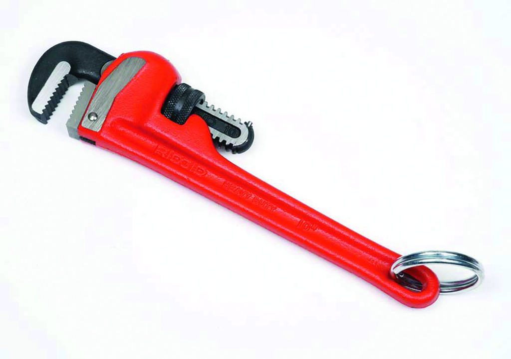 Tools@Height 10" Cast Iron Straight Pipe Wrench