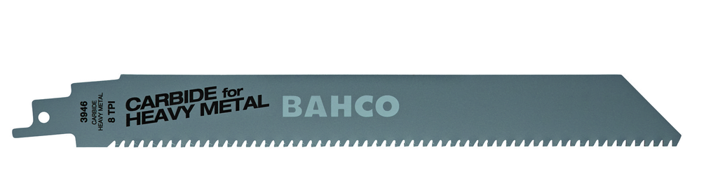 12" Bahco(R) Carbide Tipped Blades for Demanding Metal Cutting