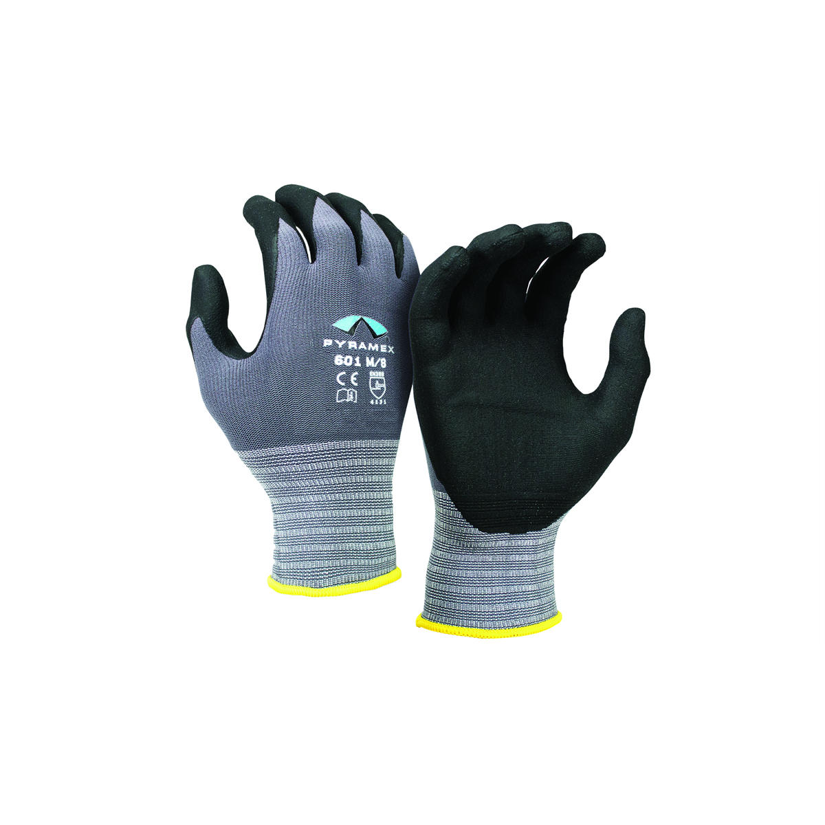 Pyramex Safety- Glove Nitrile 18G A3 Dots Thumb Saddle 2XL , So