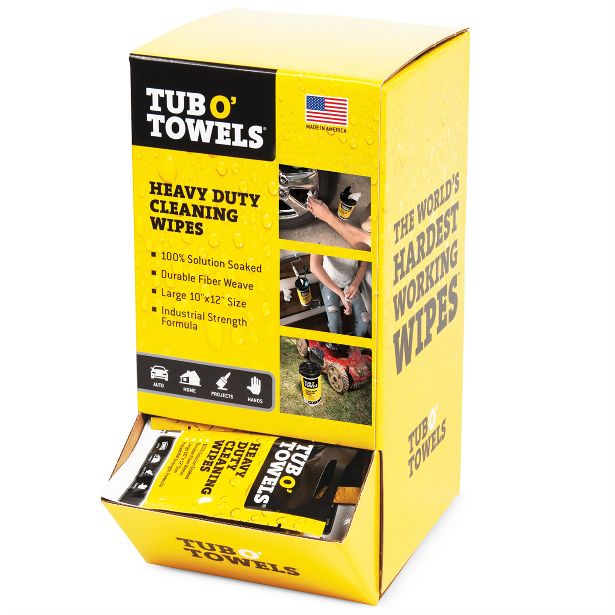 Tub O' Towels Tub O' Towels Single Pack Gravity Fe...