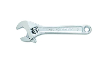 WRENCH CHROME 12" ADJ CHROME - CARDED