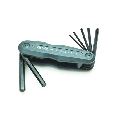 HEX KEY SET MET FOLDING LDG WR CD 7pc*