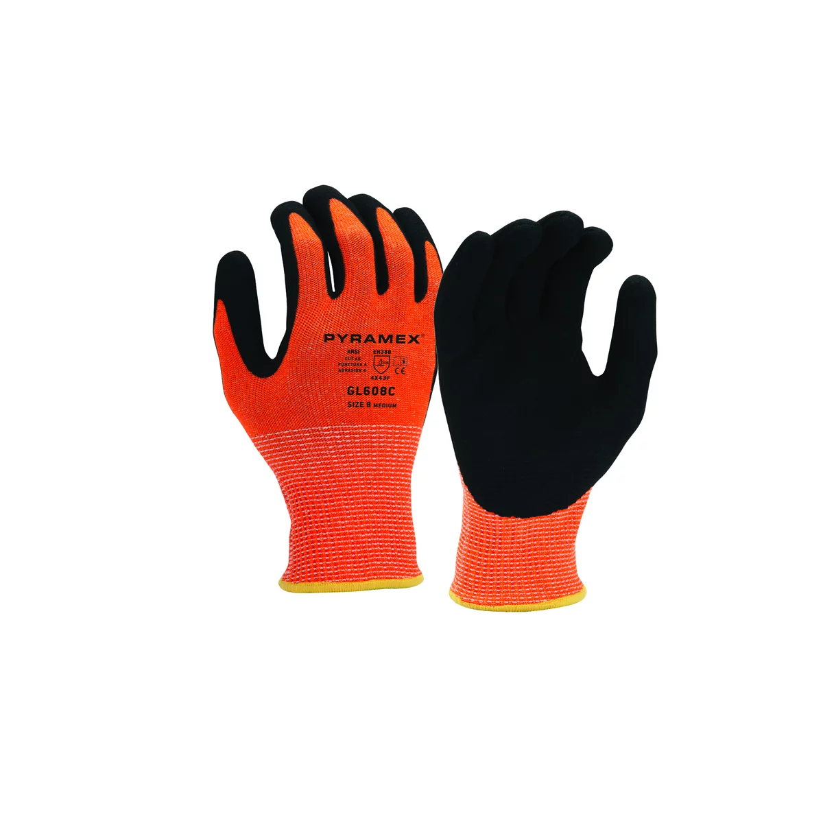 Pyramex Pyramex Safety-Nitrile 13g HPPE Liner A5 Cut TPR - M / 1