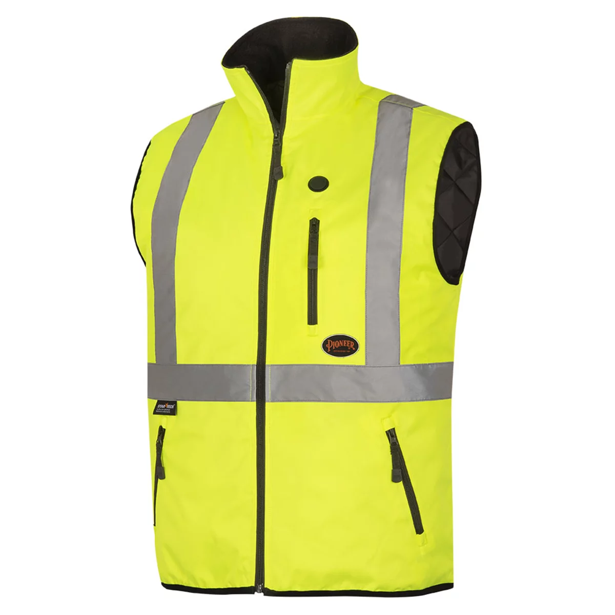Pioneer Heated Safety Vest - Hi-Vis Yellow/Green - Size XL