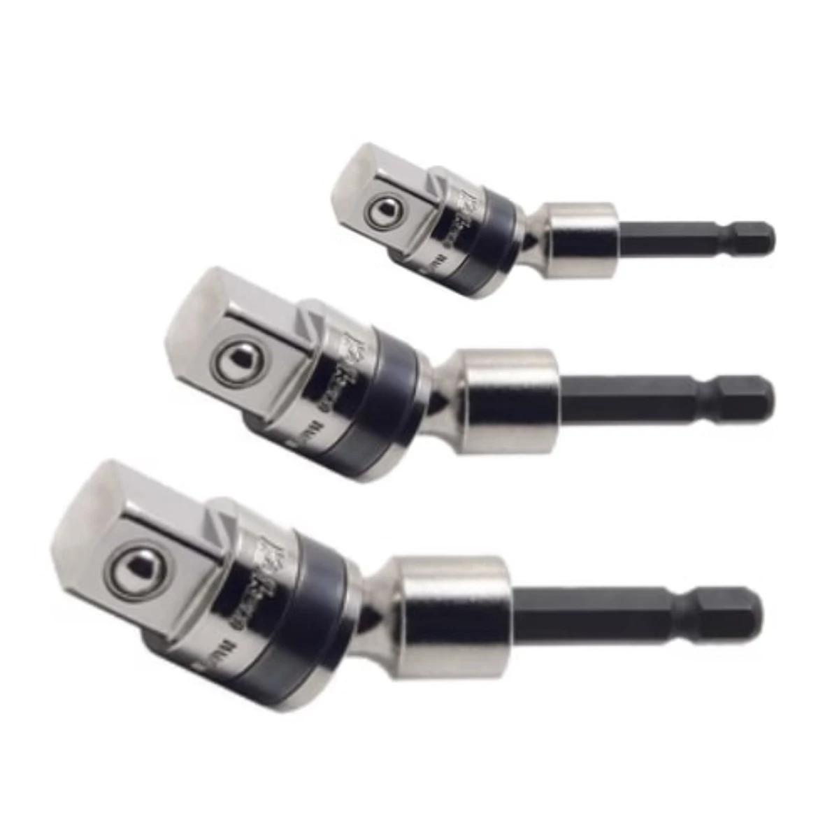 (image for) Ko-ken USA 1/4 Hex Dr. Universal Adaptors 1/4, 1/2, 3/8 Square D
