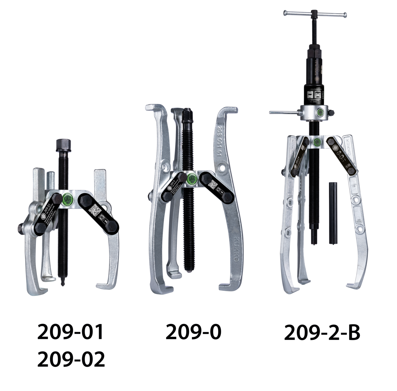 3-armed lug puller "Economy" 230 x 190 mm with oscillating and h