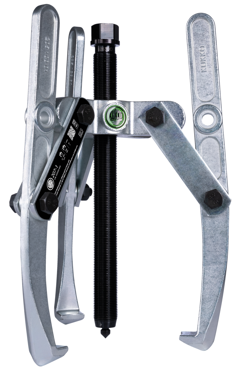 Heavy-duty, 3-armed lug puller 400 x 280 mm with oscillating, he