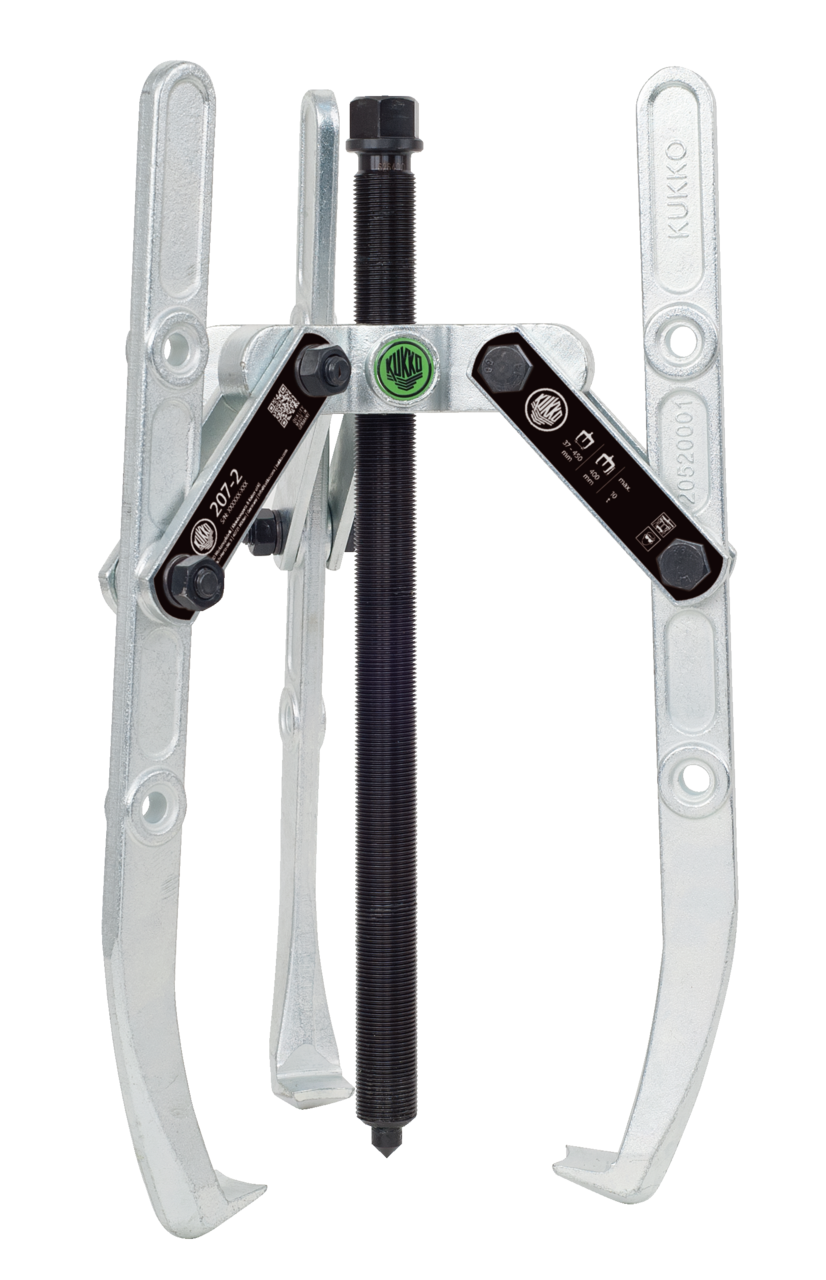 Heavy-duty, 3-armed lug puller 450 x 400 mm with oscillating, he