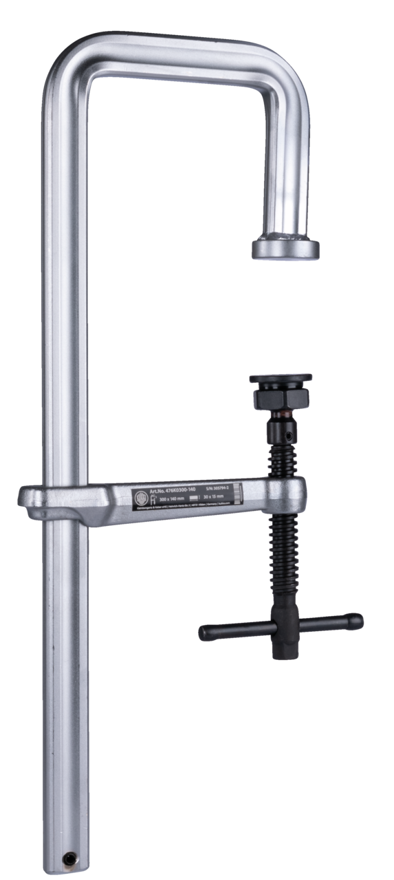 Heavy duty U clamps with toggle handle 300 x 140 mm / 100 mm