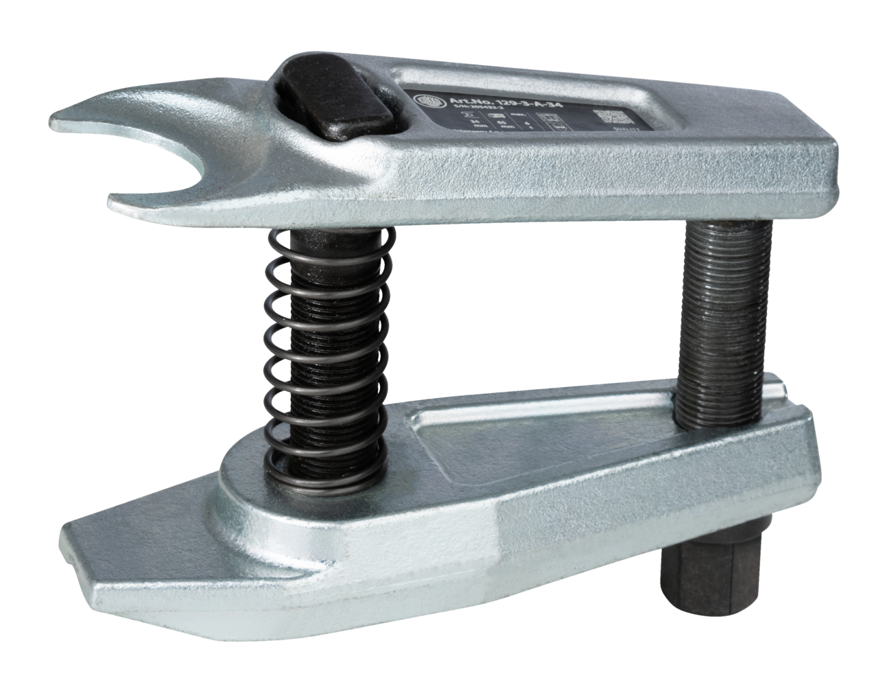 Ball joint extractor with lever transmission