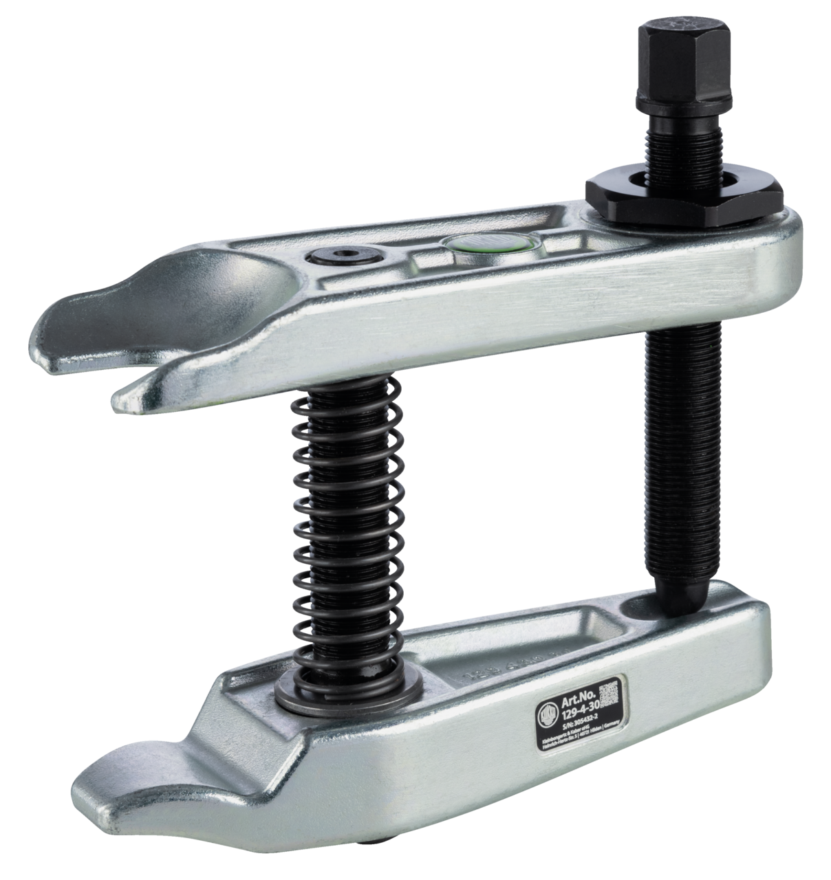 Ball joint extractor with lever transmission for passenger car