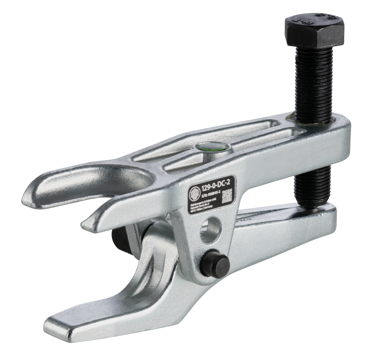 Ball joint extractor with lever transmission for passenger car