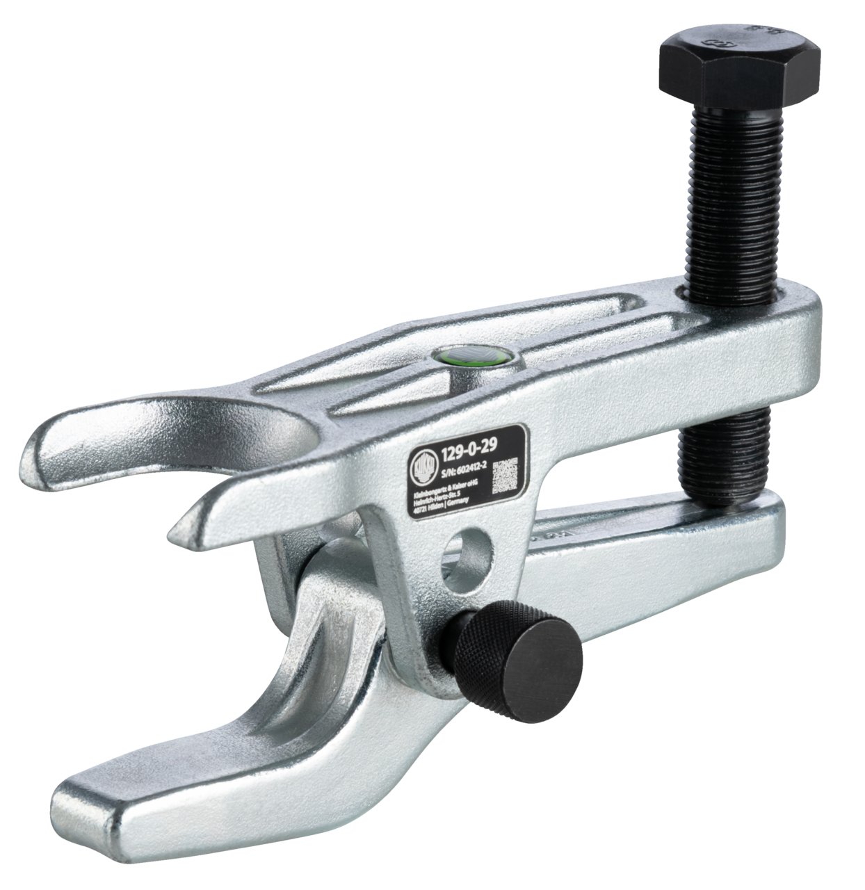 Ball joint extractor with lever transmission for passenger car