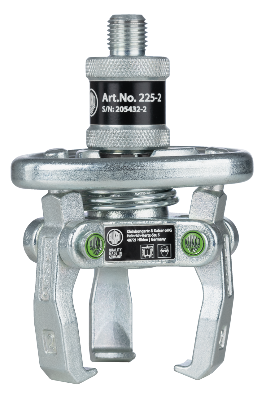 3-arm puller with self-centering puller legs