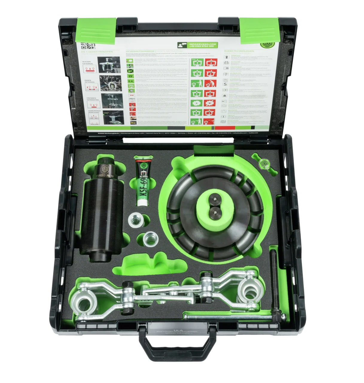 (image for) Hydraulic wheel hub puller set up to 250 mm / 20 ton