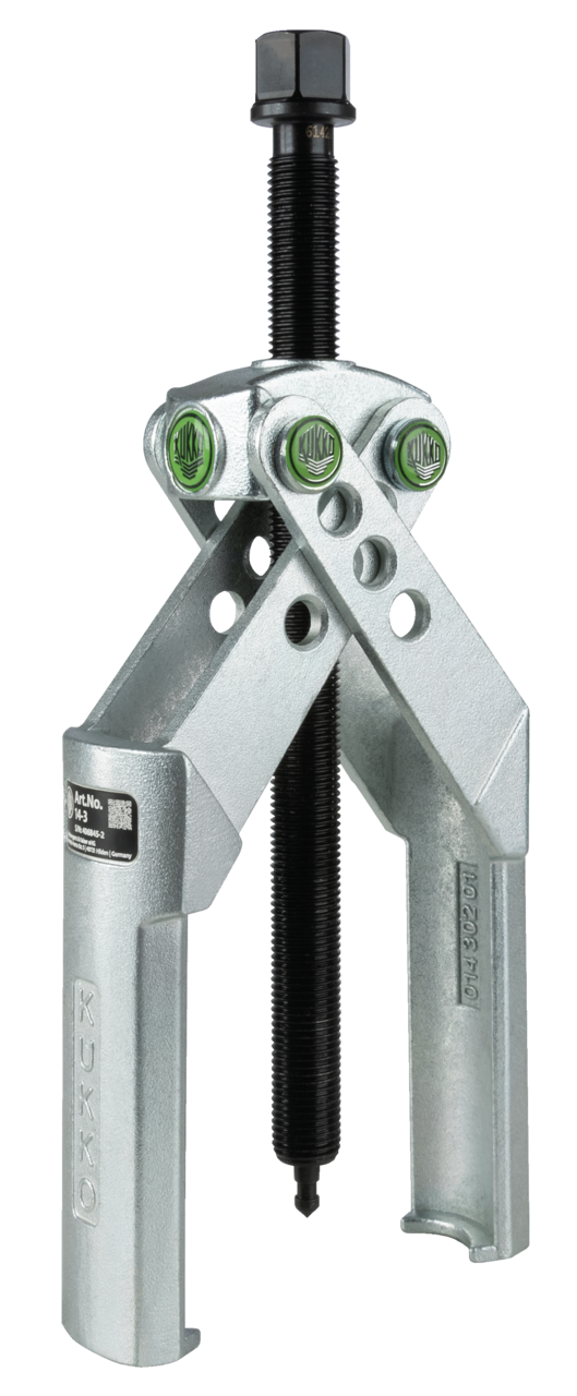 2-arm puller 15-140 x 160 mm with self-clamping, intersecting pu