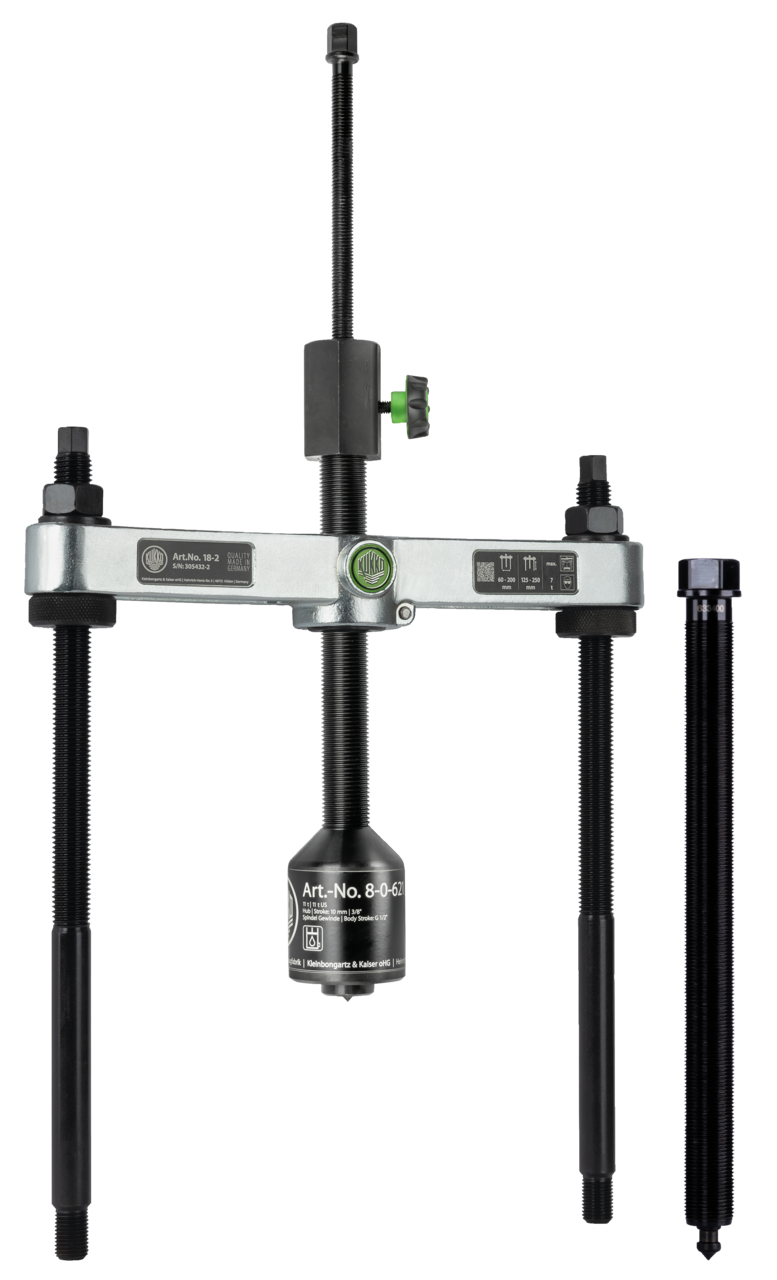 Hydraulic extractor (including mechanical spindle)