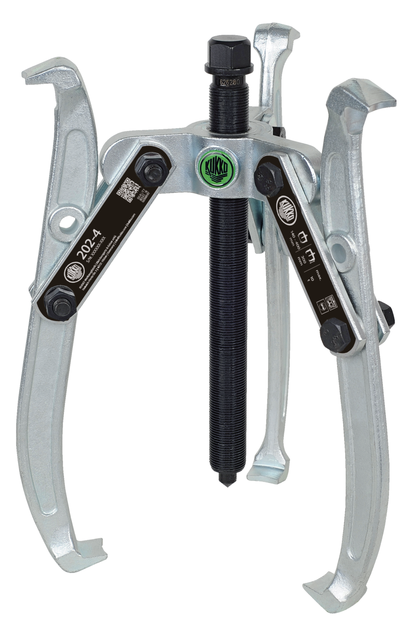 3-armed lug puller 380 x 300 mm with oscillating and reversible