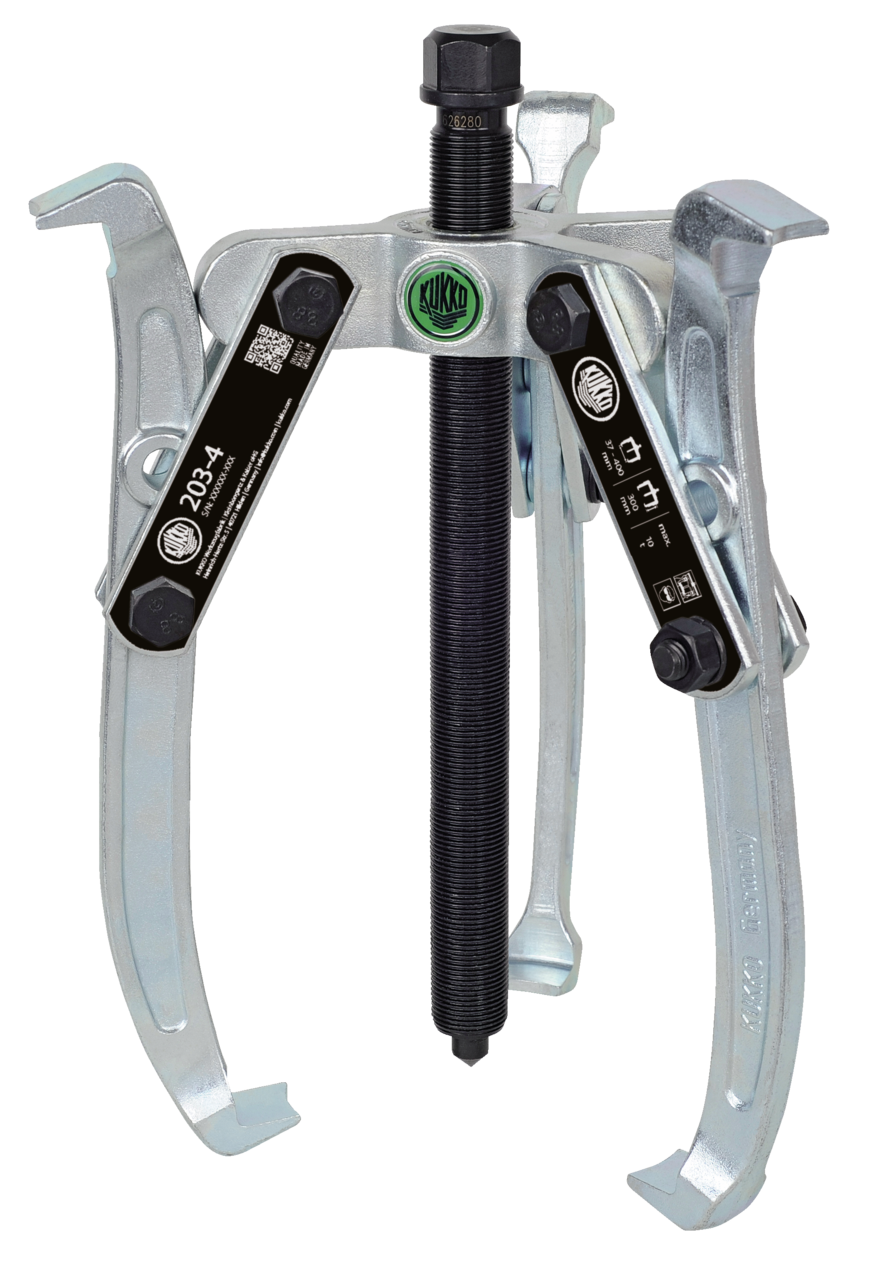 3-armed lug puller 400 x 300 mm with oscillating and reversible