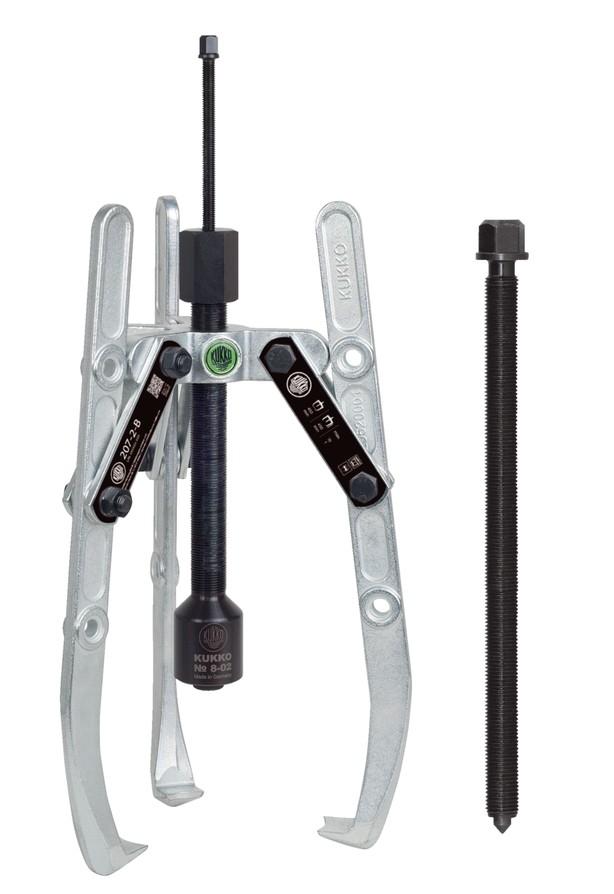 Heavy duty, 3-armed lug puller 450 x 400 mm with oscillating, he