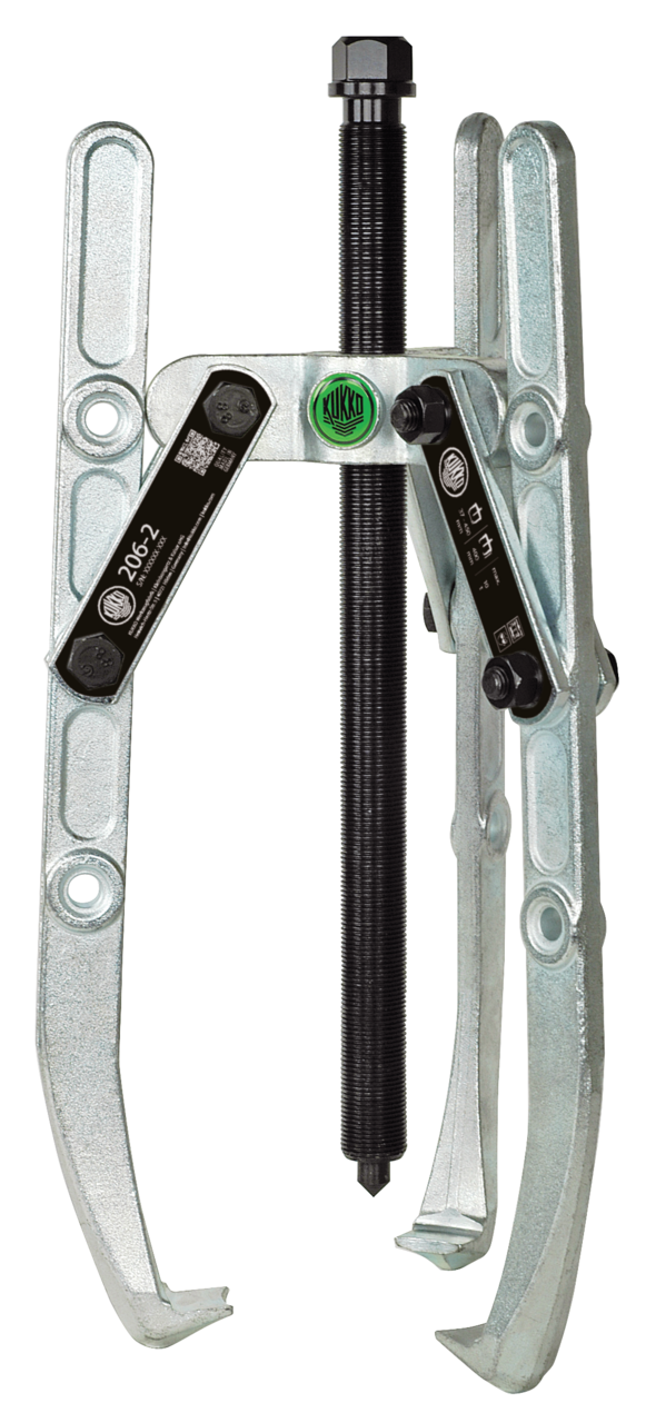 Heavy duty, 3-armed lug puller 500 x 540 mm with oscillating and
