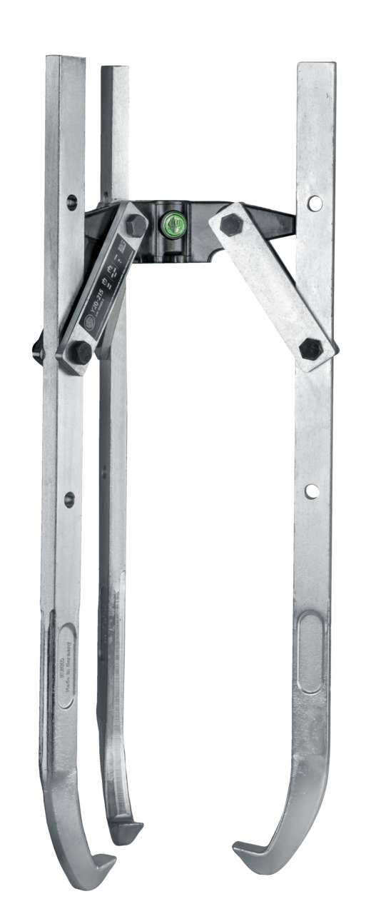 3-jaw puller with swiveling jaws, up to 500 mm spread, 600 mm re